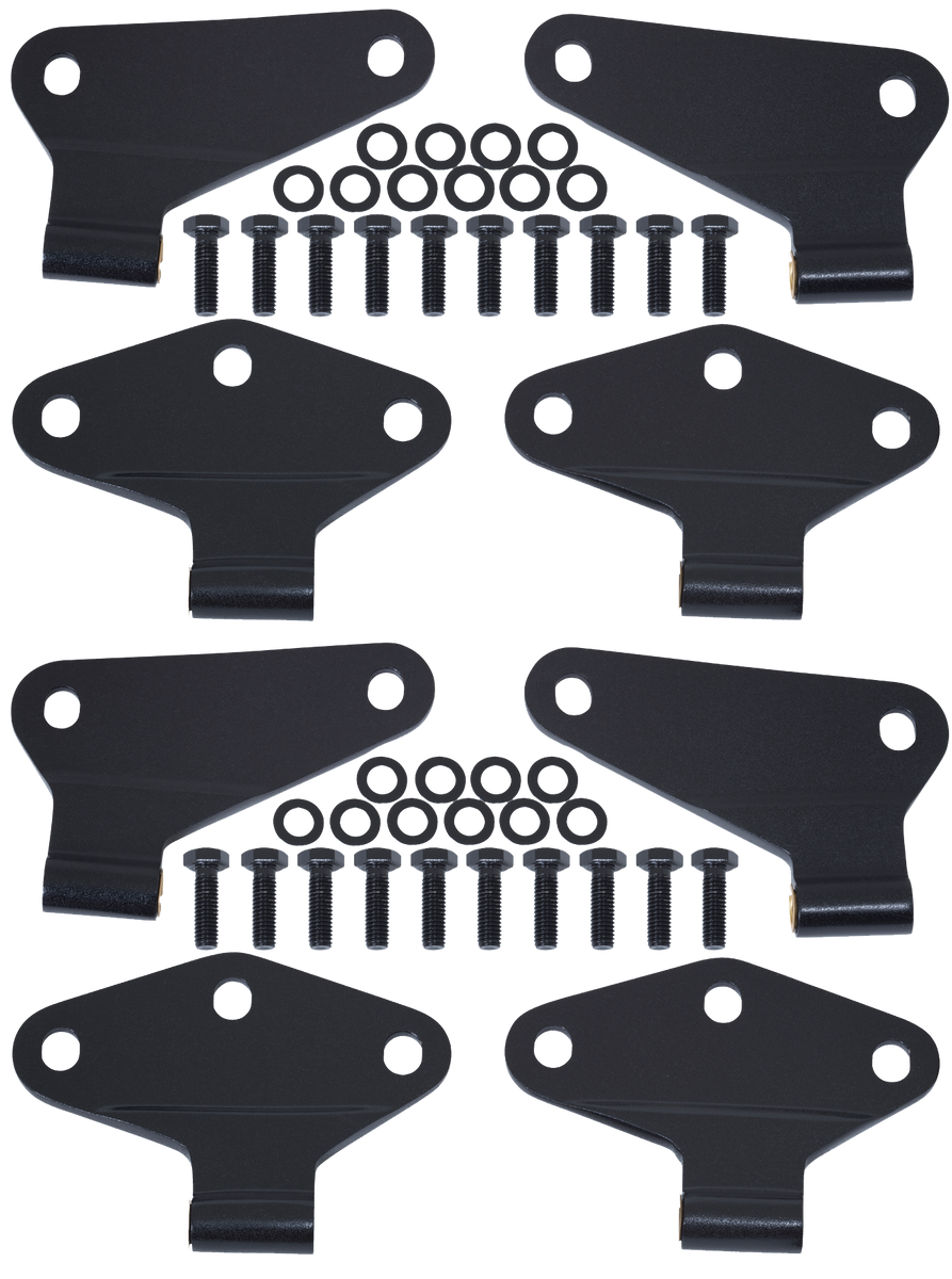 Kentrol Body Door Hinge Set for 2007-2018 Jeep Wrangler 80581