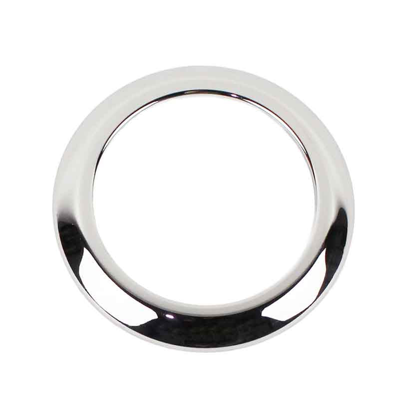 Kentrol T-304 stainless-steel air vent bezel for Jeep JK, showcasing the polished stainless-steel