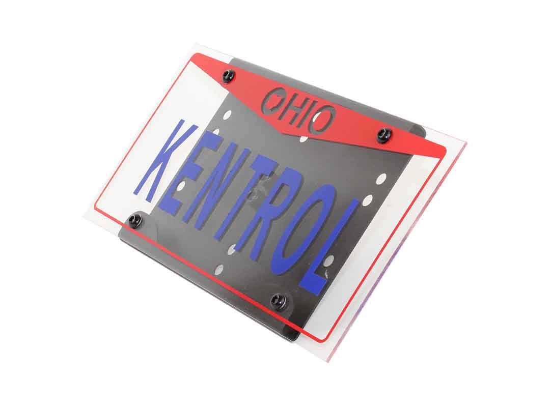 Kentrol Shackle Mounted License Plate Bracket 80706 Kentrol Inc.