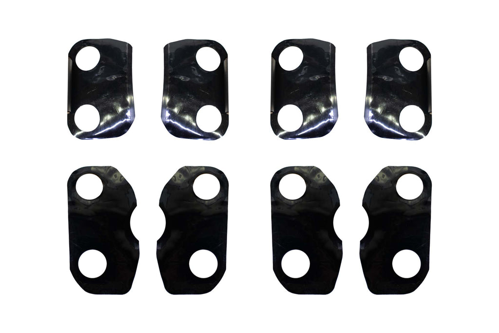 Hinge Backing Plates - Kentrol Body Door Hinge Set for 2018-2027 Jeep Wrangler JL & Gladiator JT 40729