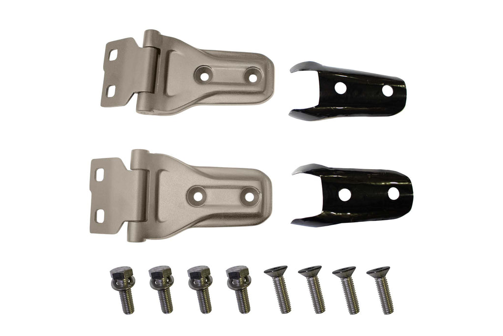 Hero Shot - Kentrol Hood Hinge Set for 2018-2027 Jeep Wrangler JL & Gladiator JT 40737