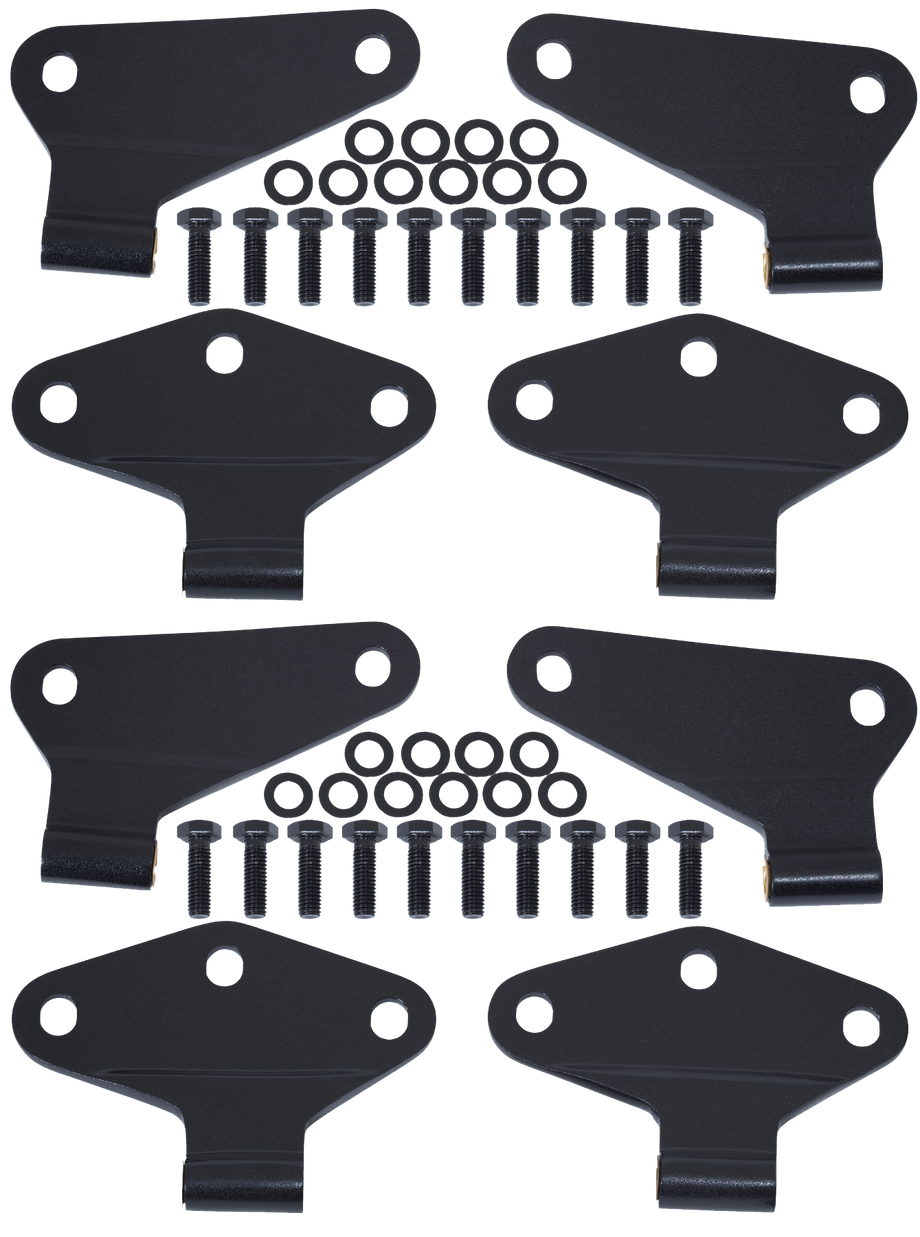 Kentrol Body Door Hinge Set for 2007-2018 Jeep Wrangler 80581