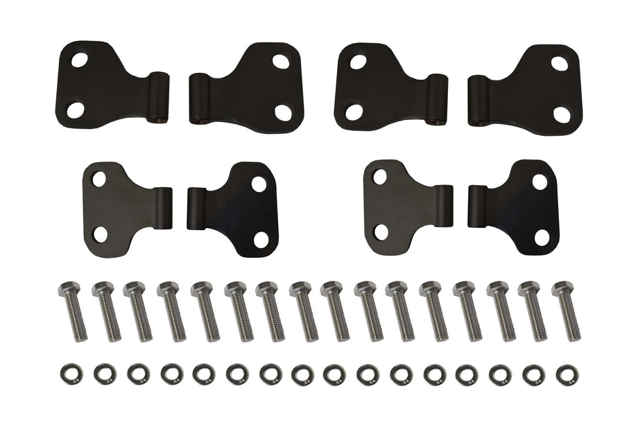 Kentrol Body Door Hinge Set for 2018-2027 Jeep Wrangler JL
