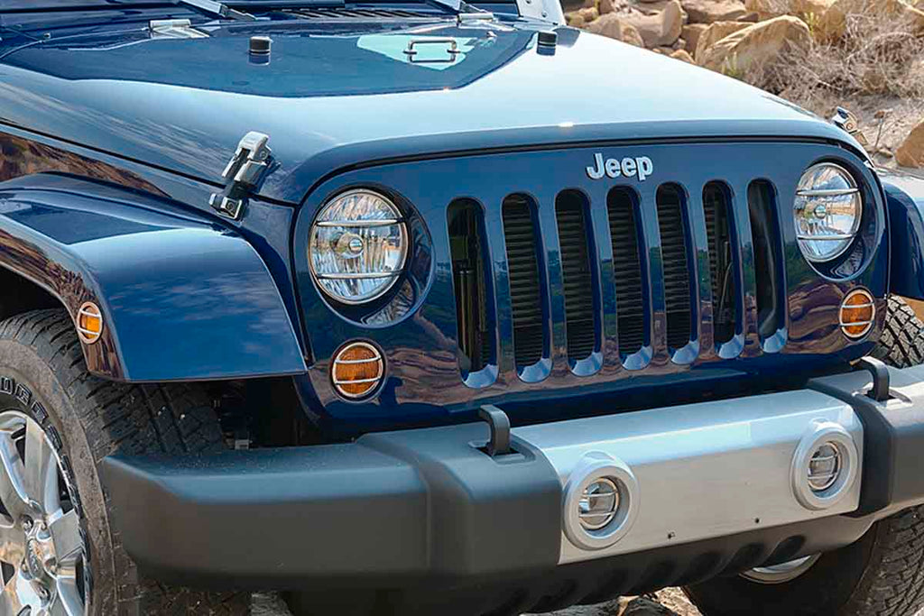 Headlight & Marker Cover Set (6 pieces) Fits JK - 2007-18
