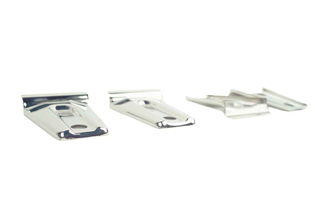 Kentrol T-304 stainless steel hinges for Jeep Wrangler JK, showcasing the polished stainless steel