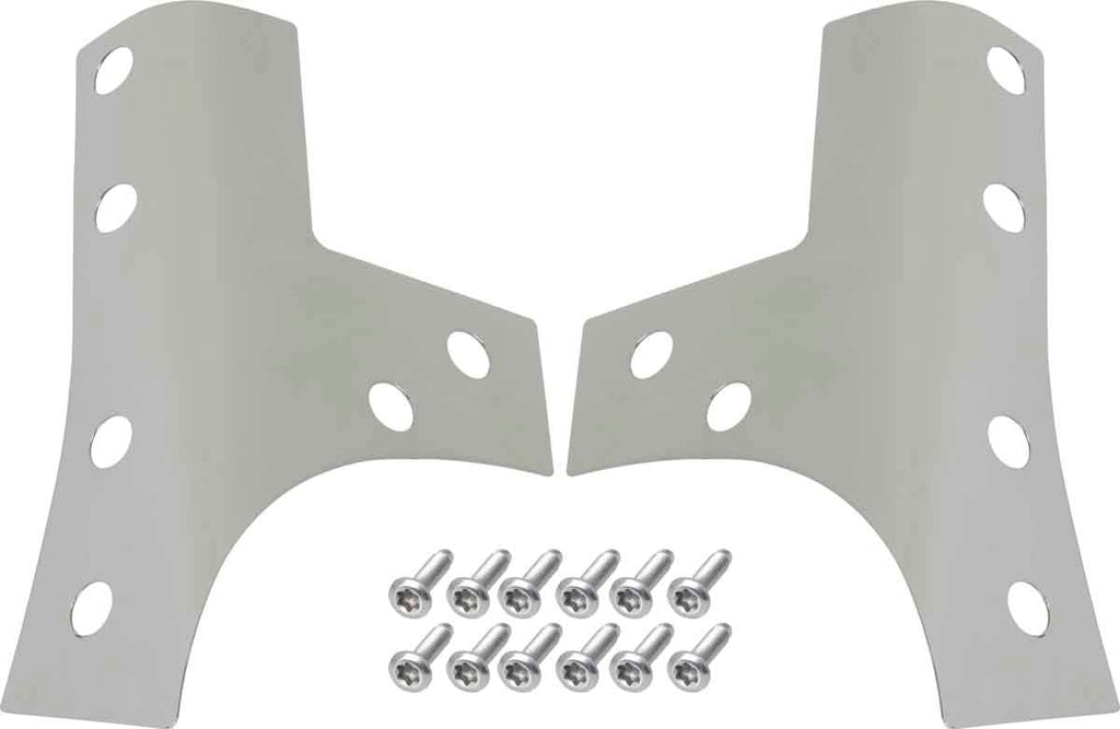 Kentrol Windshield Hinge Overlay Set for 2007-2018 Jeep Wrangler 30074 with included hardware