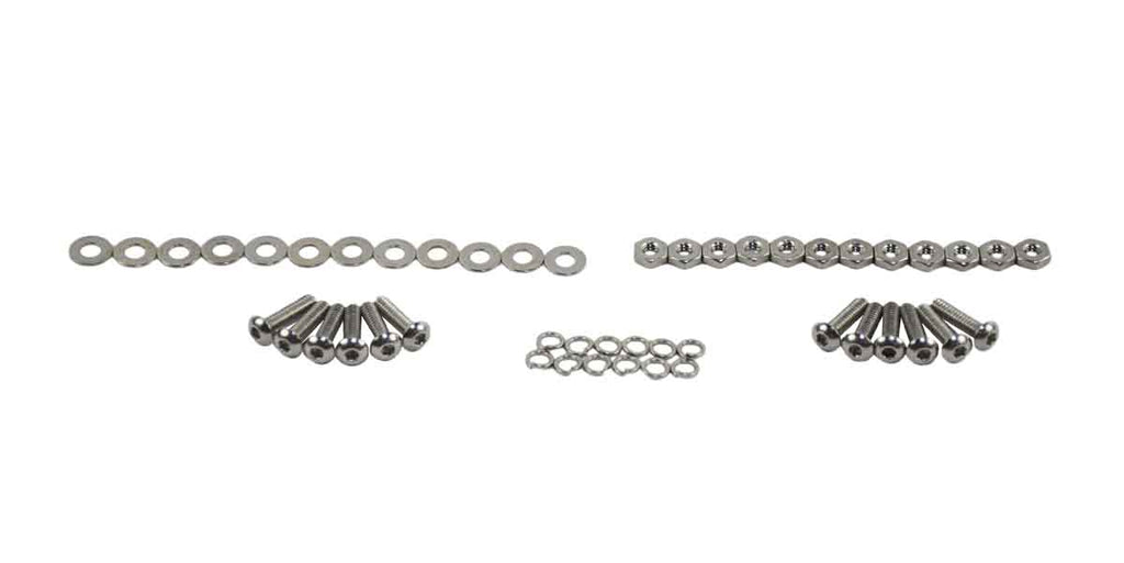 Included hardware for the Kentrol Rocker Guards For 1976-1986 Jeep CJ7 30414