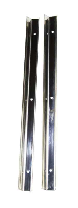 Reverse angle of the Kentrol Entry Guards For 1976-1995 Jeep CJ, Wrangler 30416