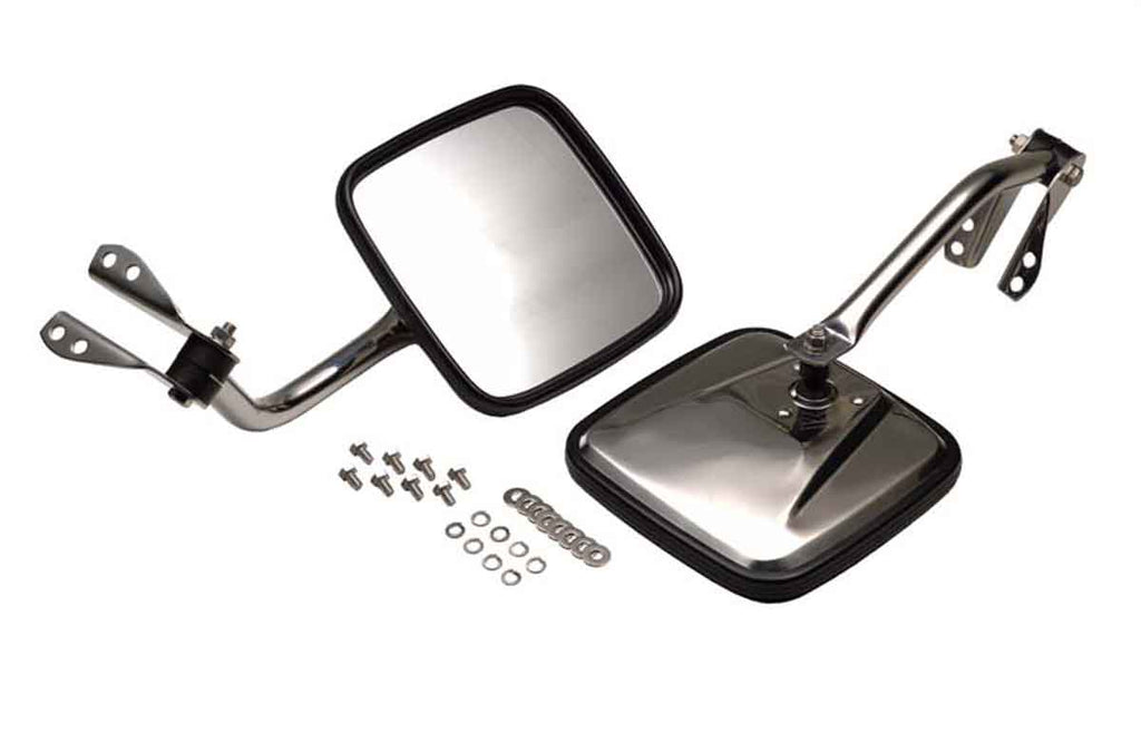 Kentrol Mirror Kit For 1955-1986 Jeep CJ 30417 with included hardware