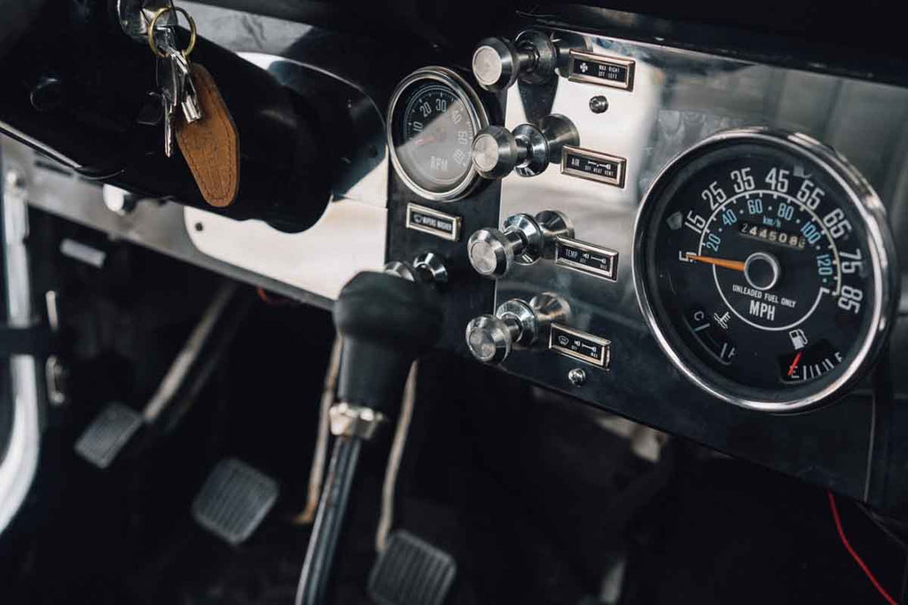 Gauge Cover (without radio opening) Fits CJ - 1976-86