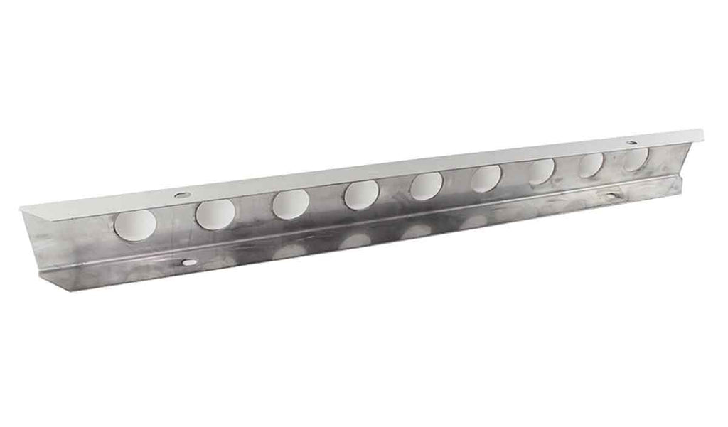 Reverse angle of Kentrol 42in. Front Bumper w/holes for 1955-1986 Jeep CJ 30428