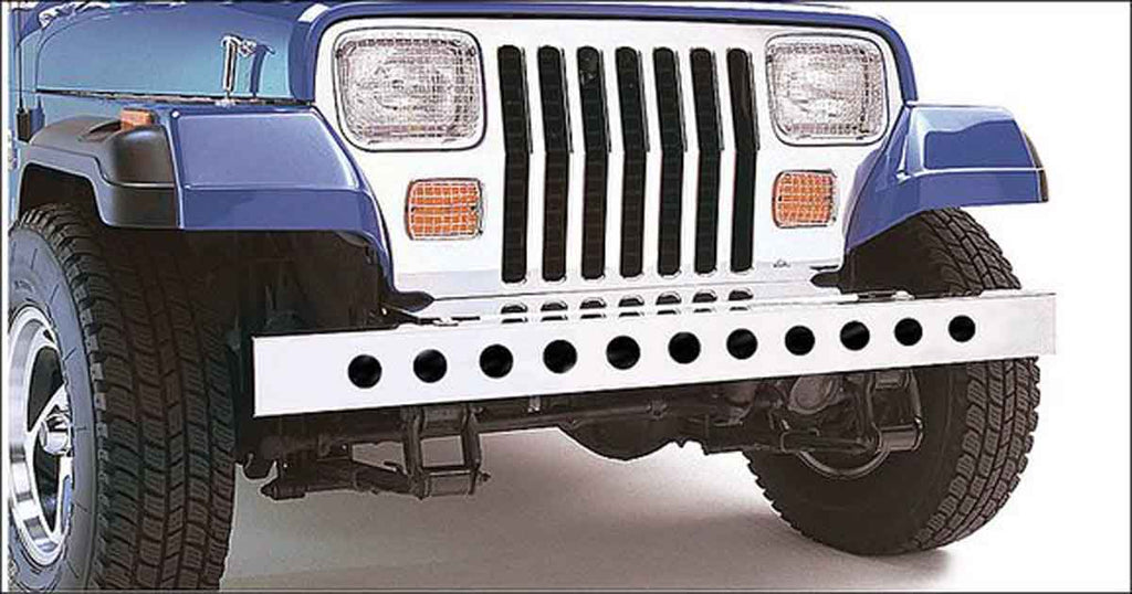54" Front Bumper with holes (no license plate holes) Fits YJ - 1987-95 