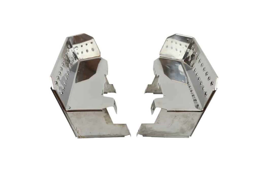 Side view of the Kentrol Side Steps For 1976-1995 Jeep CJ/Wrangler 30432