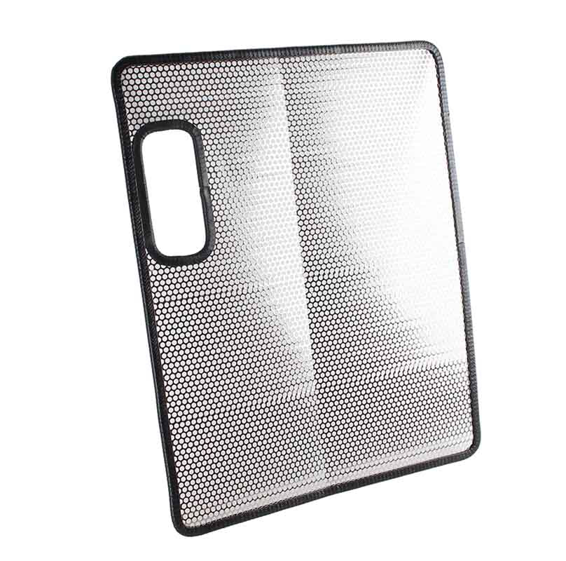 Side angle of Kentrol Bug Shield for 1987-1995 Jeep Wrangler 30440