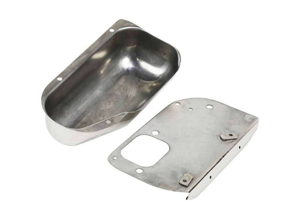 Reverse angle of the Kentrol Wiper Motor Cover For 1976-1986 Jeep CJ 30459