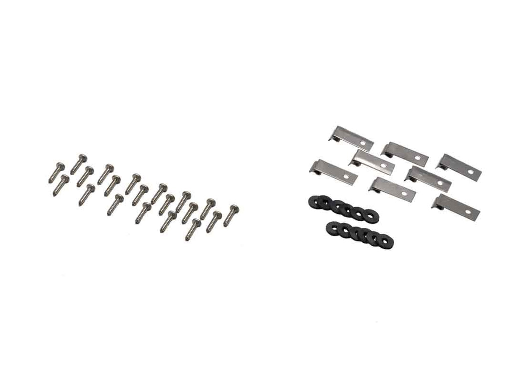 Billet & Wire Mesh Set (6 pieces) Fits YJ - 1987-95 - Polished Stainless Steel