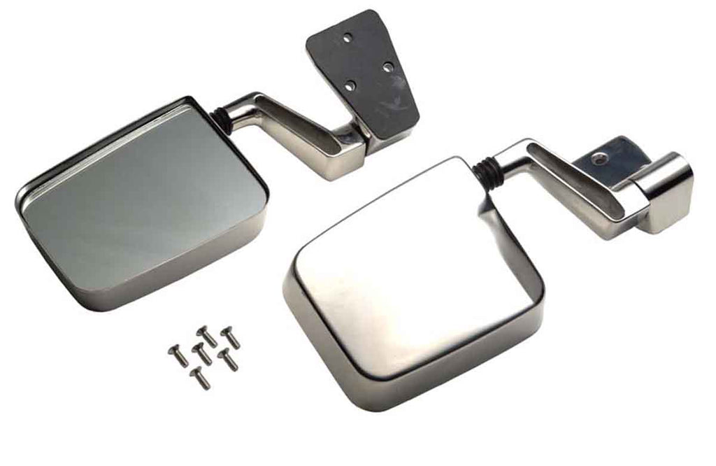 Kentrol Mirror Kit for 1988-2006 Jeep Wrangler 30475 with included hardware