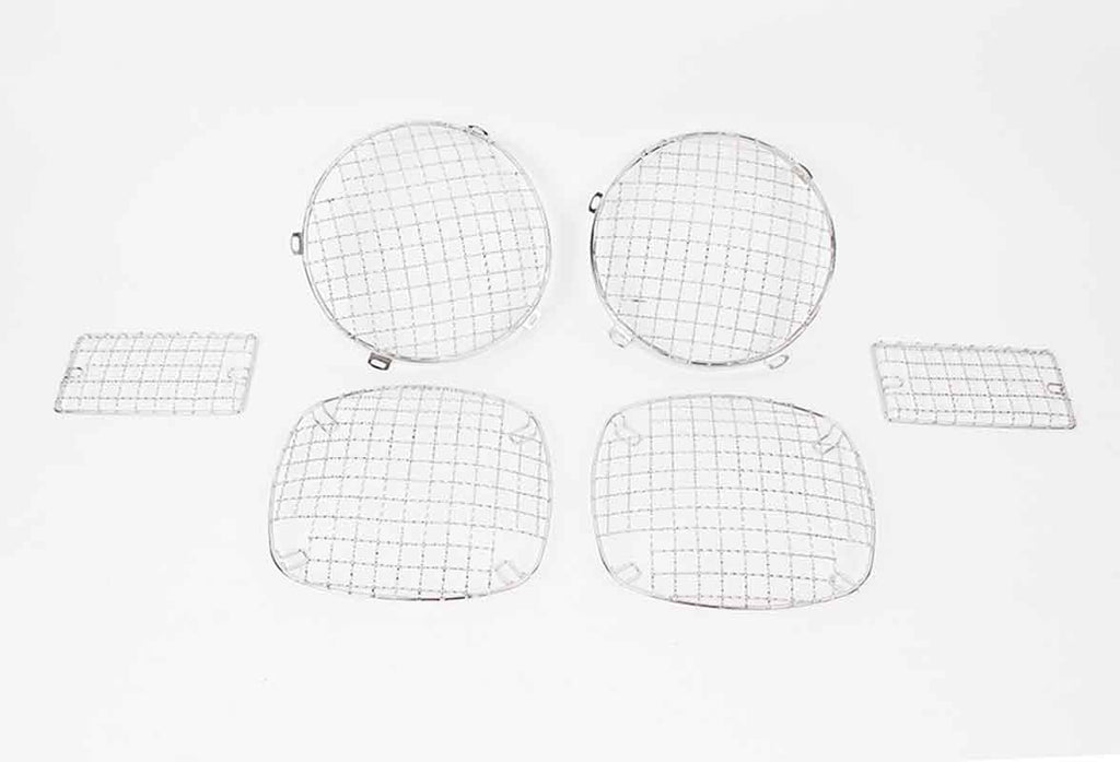 Kentrol Mesh Light Guard Set for 1997-2006 Jeep Wrangler 30488