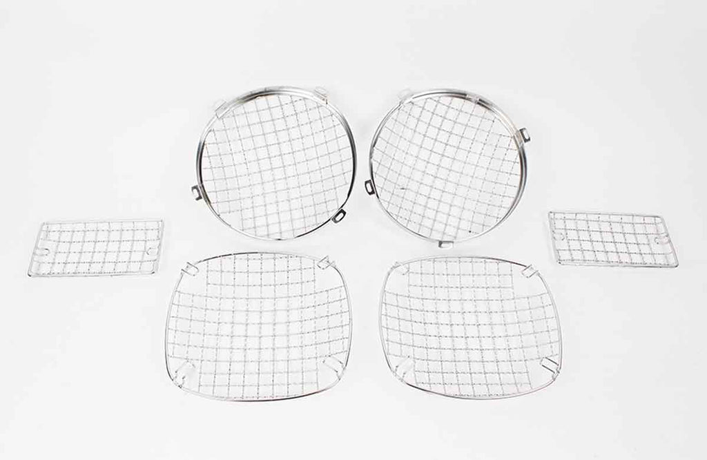 Kentrol Mesh Light Guard Set for 1997-2006 Jeep Wrangler 30488