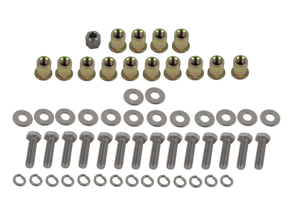 Included hardware for Kentrol Side Steps for 1997-2000 Jeep Wrangler 30491