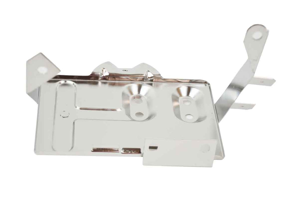 Battery Tray w/ Support Arm Fits CJ - 1976-86 - Polished Stainless Steel