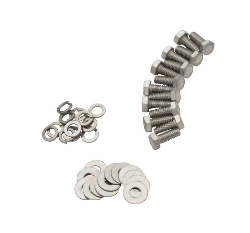 Included hardware for the Kentrol Differential Cover: 304GM14-9.5