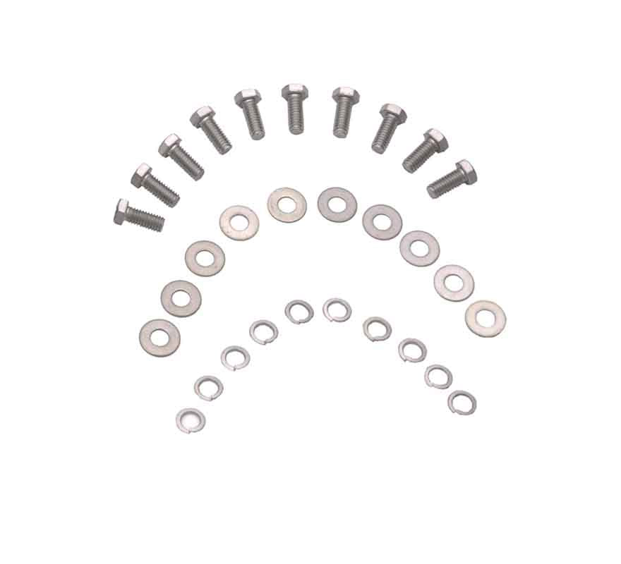 Included hardware for the Kentrol Differential Cover: 304GM8.5