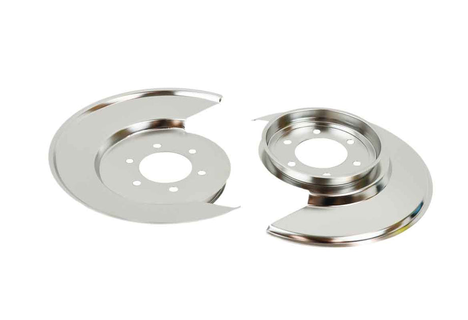 Disc Brake Dust Shield, Stainless, 78-86 CJ Models (11121.02