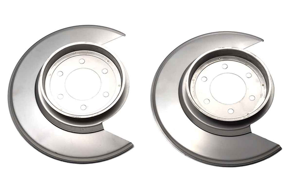 Disc Brake Dust Cover (pair) Fits CJ - 1976-78 with 6 bolt caliper plate