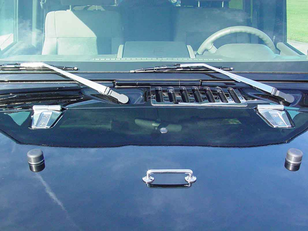 Kentrol Windshield Tie Down Kit for 1997-2018 Jeep Wrangler 30503 installed to the vehicle