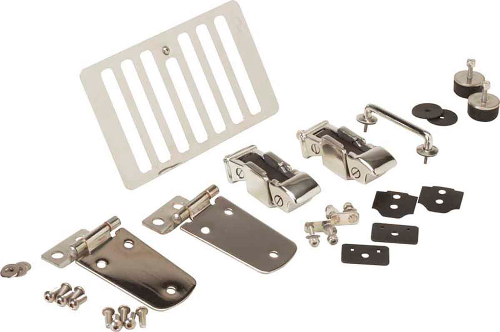 Kentrol Hood Kit for 1997-2006 Jeep Wrangler 30504 with included hardware