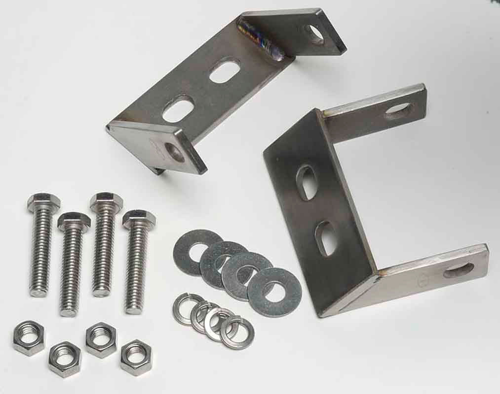 Kentrol Rear Bumper Brackets for 1955-1986 Jeep CJ 30508 with included hardware