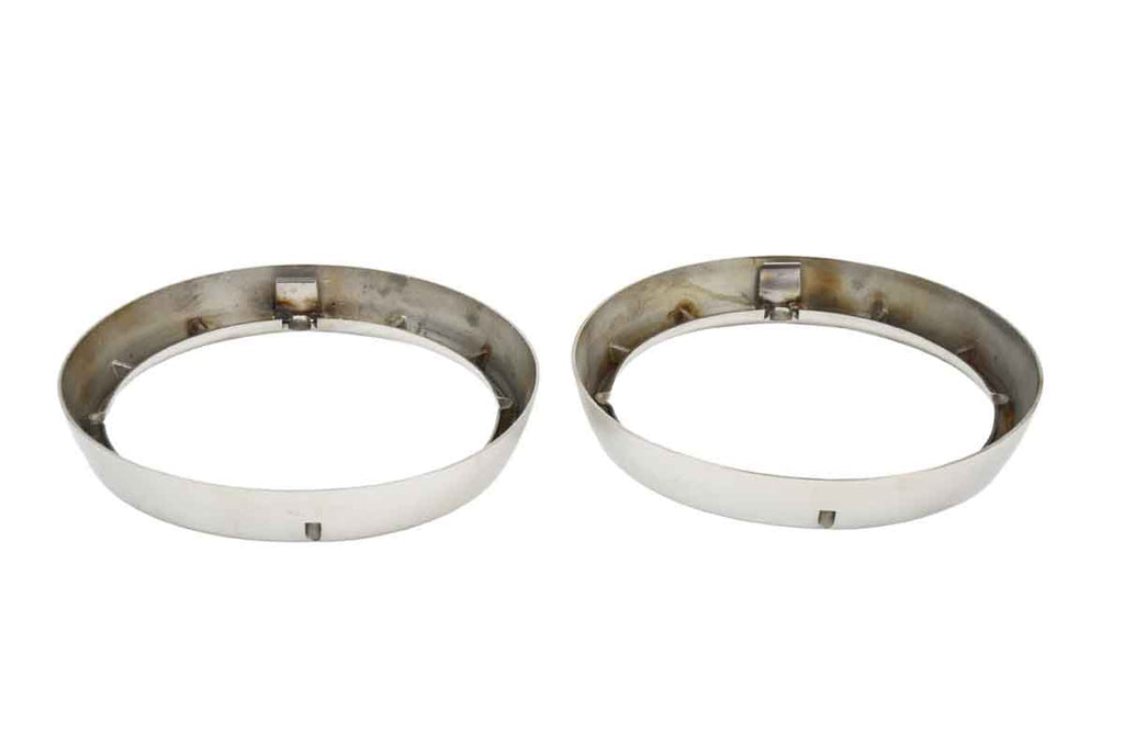 Flat angle of the Kentrol Headlight Bezels for 1972-1986 Jeep CJ 30537