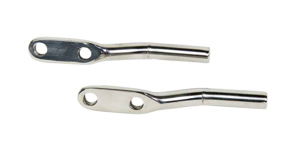 Door Strap Pins (pair) Fits CJ & YJ - 1976-95 - Polished Stainless Steel