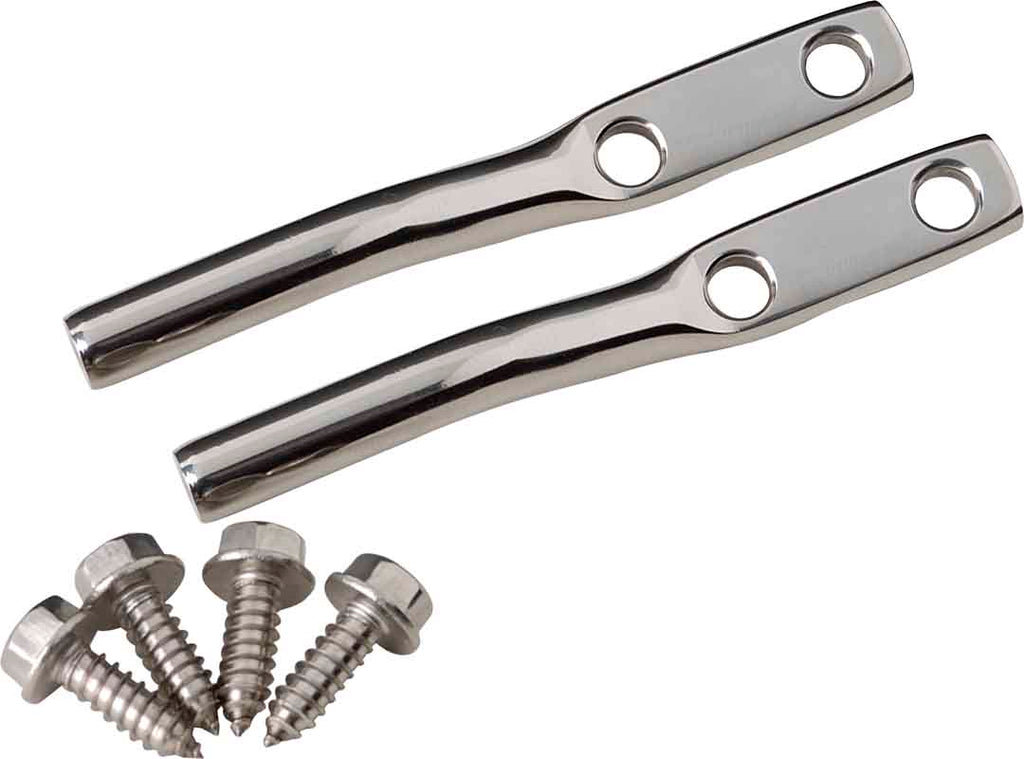 Hinges and hardware included in the Kentrol Door Strap Kit for 1976-1995 Jeep CJ/Wrangler 30725