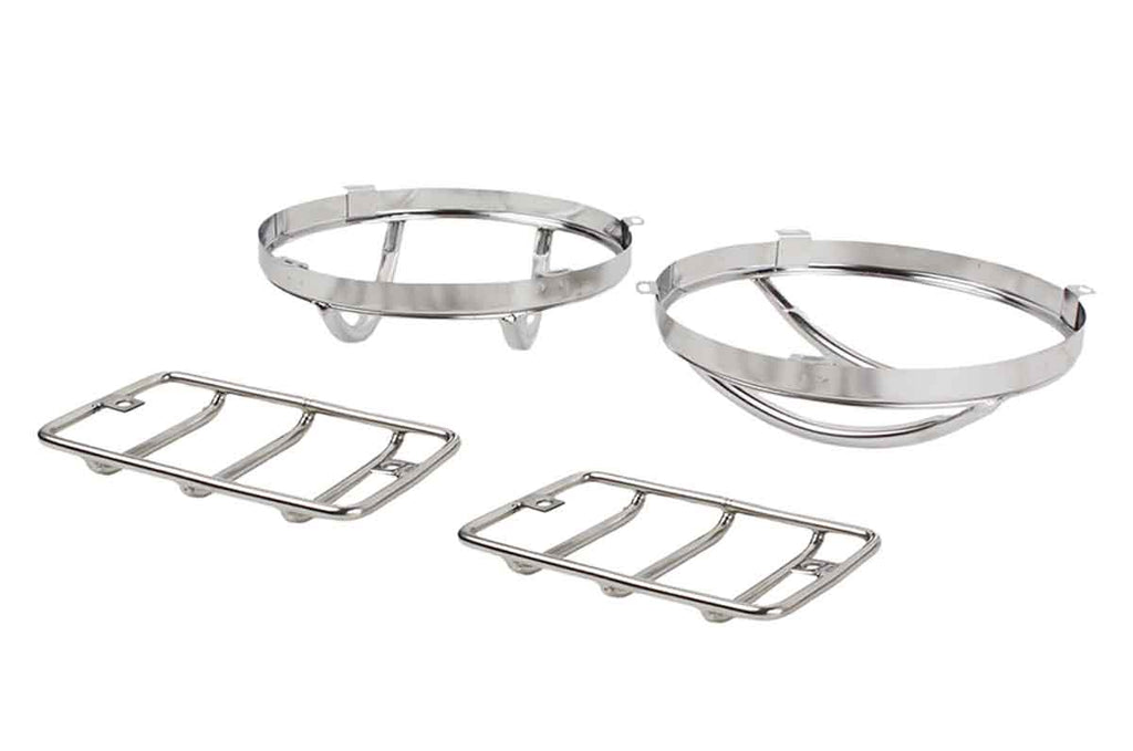 Euro Light Guard Set (4 pieces) Fits TJ - 1997-06