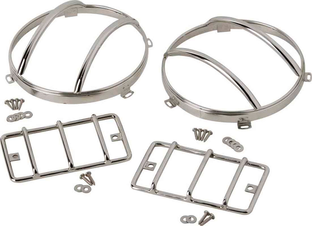 Euro Light Guard Set (4 pieces) Fits TJ - 1997-06