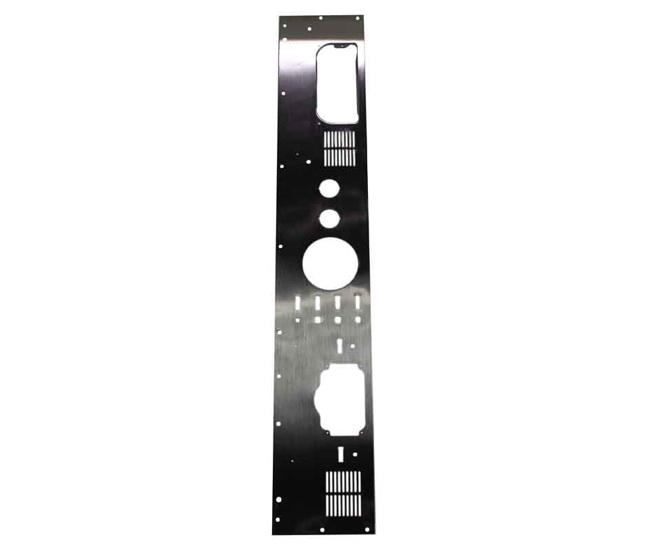 Side view of Kentrol Dash Panel for 1976-1986 Jeep CJ 30562