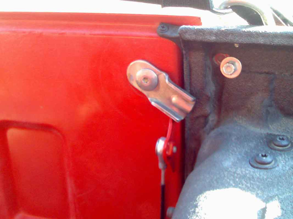 Kentrol Tailgate Latch For 1976-1986 Jeep CJ 30564 installed to the vehicle