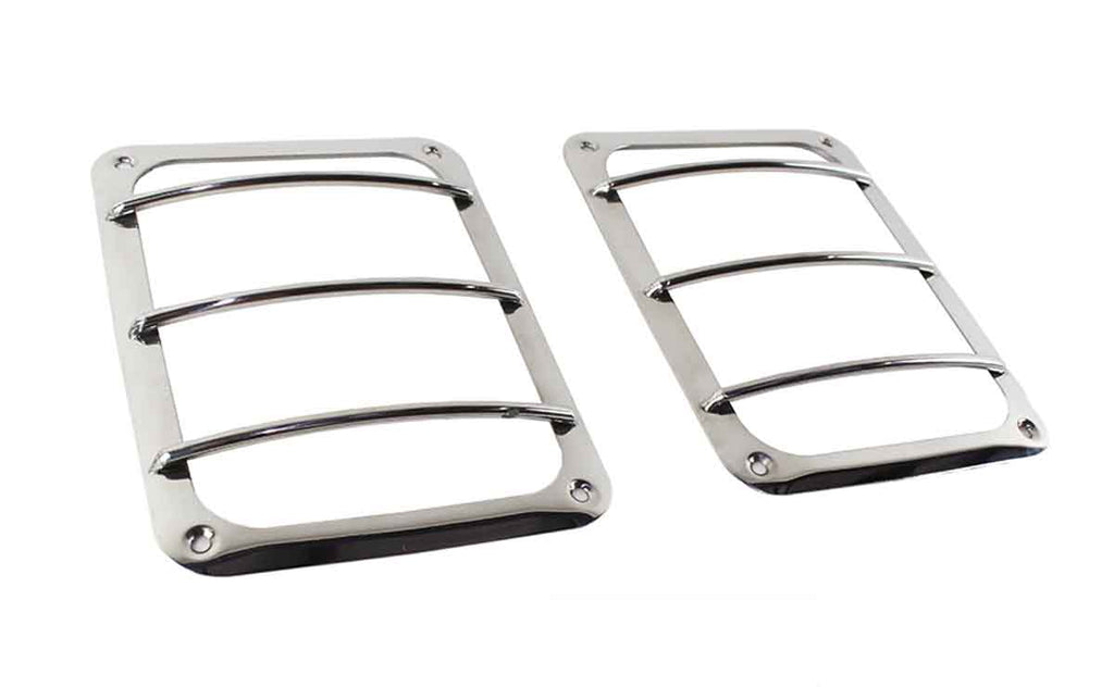 Side view of the Kentrol Taillight Guard for 2007-2018 Jeep Wrangler 30582