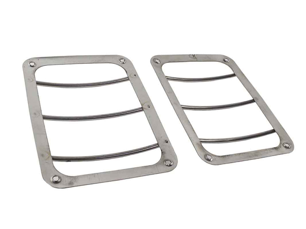 Reverse angle of the Kentrol Taillight Guard for 2007-2018 Jeep Wrangler 30582