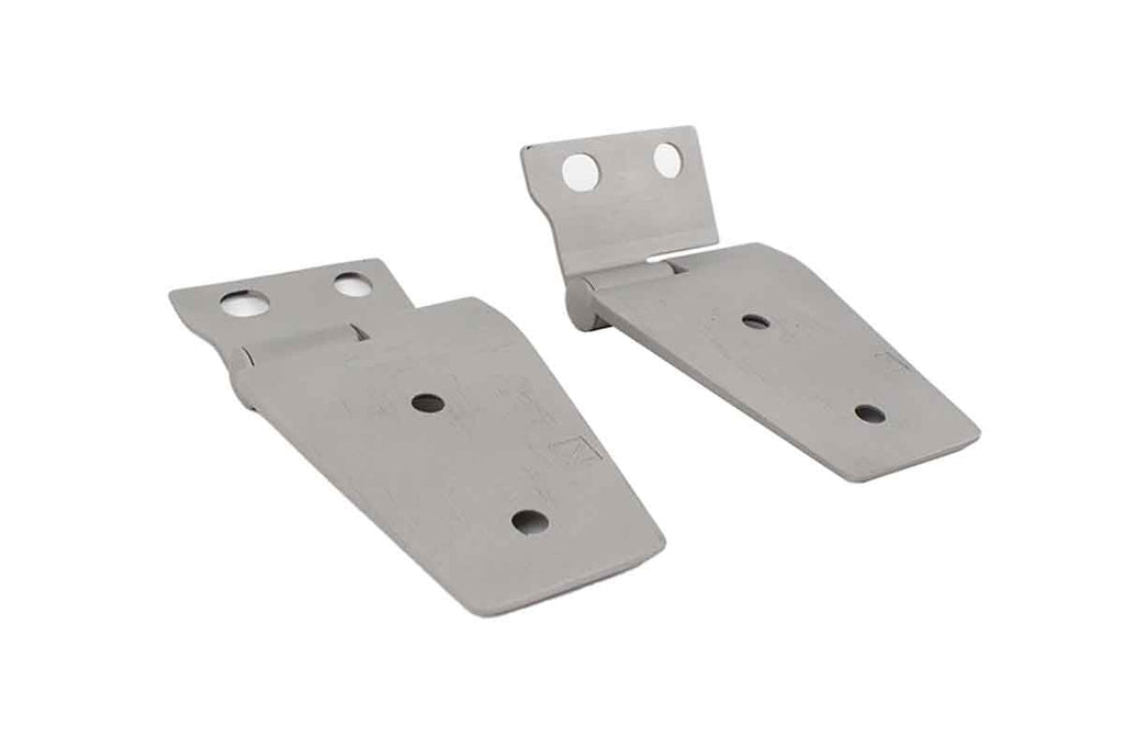 Side view of the Kentrol Hood Hinges for 2007-2018 Jeep Wrangler 40572