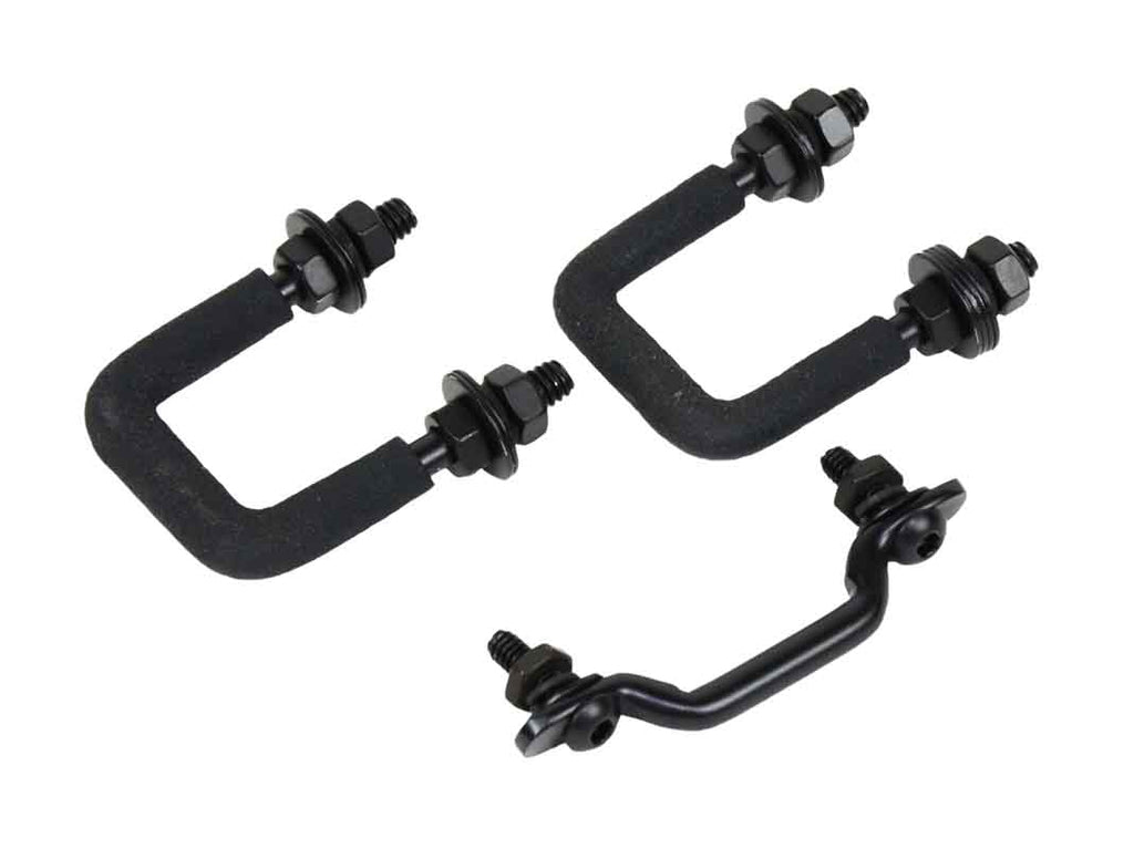 Opposing side view of the Kentrol Windshield Tie Down Kit For 1955-1995 Jeep CJ/Wrangler 50411