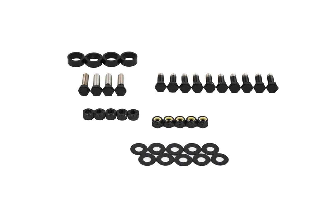 Included hardware for the Kentrol Side Steps for 1976–1995 Jeep CJ/Wrangler 50432