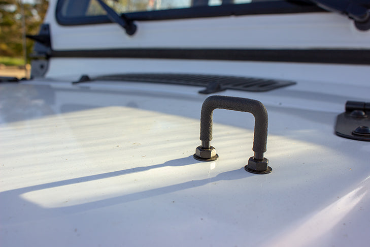 Rugged Ridge Windshield Tie Down Kit - Fits Bahrain