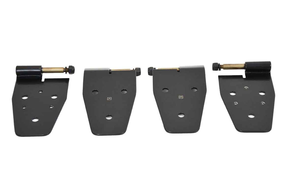 Door Hinge Set (4 pieces) Fits YJ - 1987-95  w/ half doors