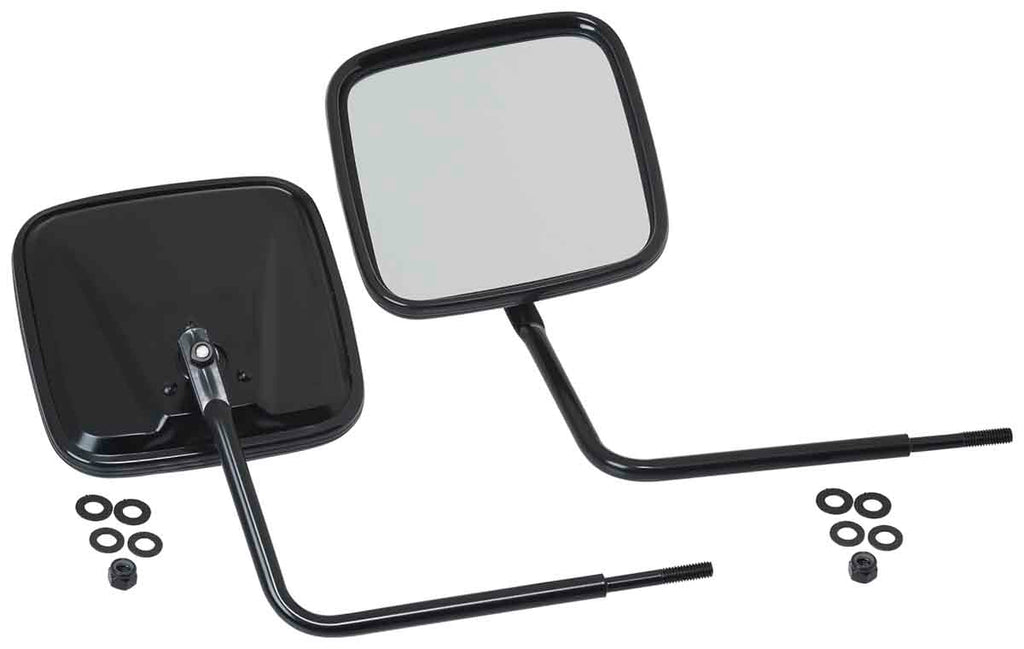 Kentrol Outback Mirrors for 1976 & Up Jeep CJ/Wrangler/Gladiator 50443 with included hardware
