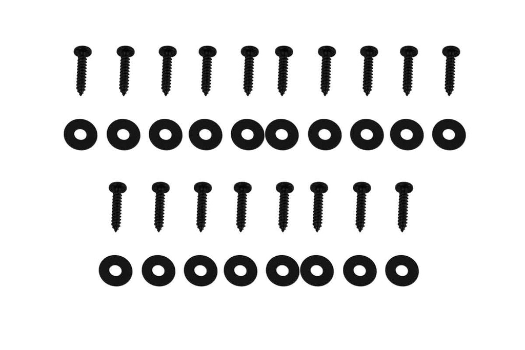Included hardware for the Kentrol Mesh Light Guard Set for 1976-1986 Jeep CJ 50465