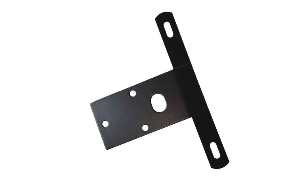 Side view of the Kentrol License Plate Bracket for 1976-1986 Jeep CJ 50472