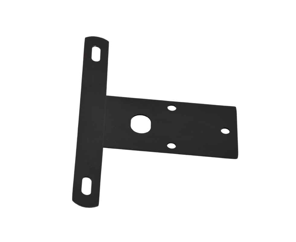 Opposing side view of the Kentrol License Plate Bracket for 1976-1986 Jeep CJ 50472